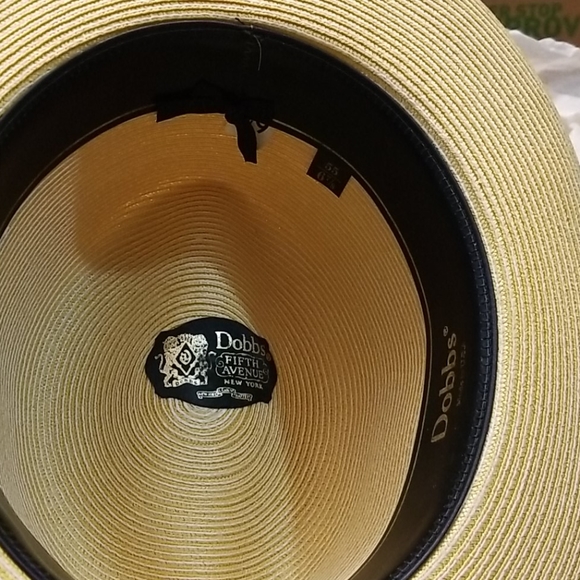 DOBBS "ELDORADO" STRAW HAT - Picture 4 of 5